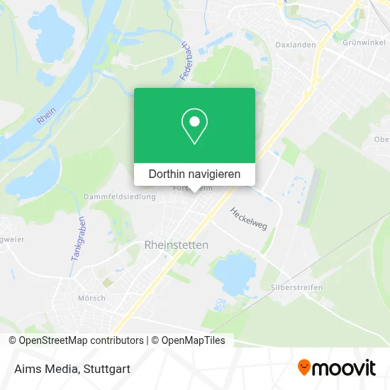Aims Media Karte