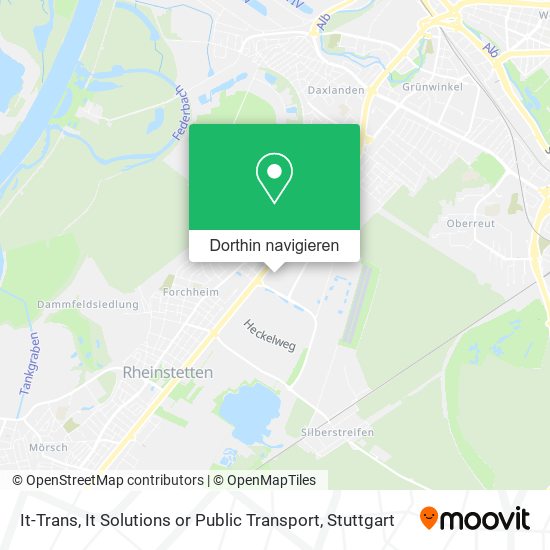 It-Trans, It Solutions or Public Transport Karte