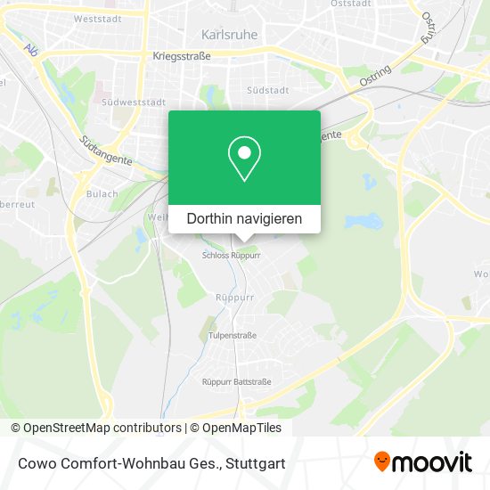 Cowo Comfort-Wohnbau Ges. Karte