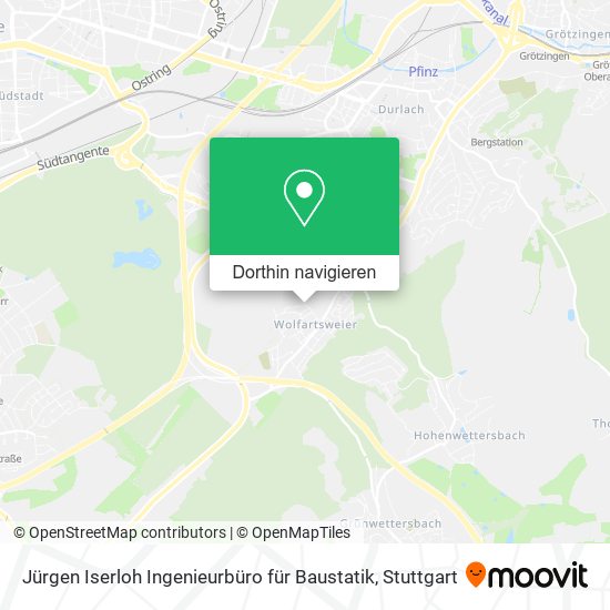 Jürgen Iserloh Ingenieurbüro für Baustatik Karte