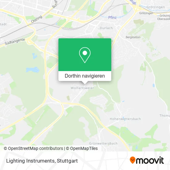 Lighting Instruments Karte