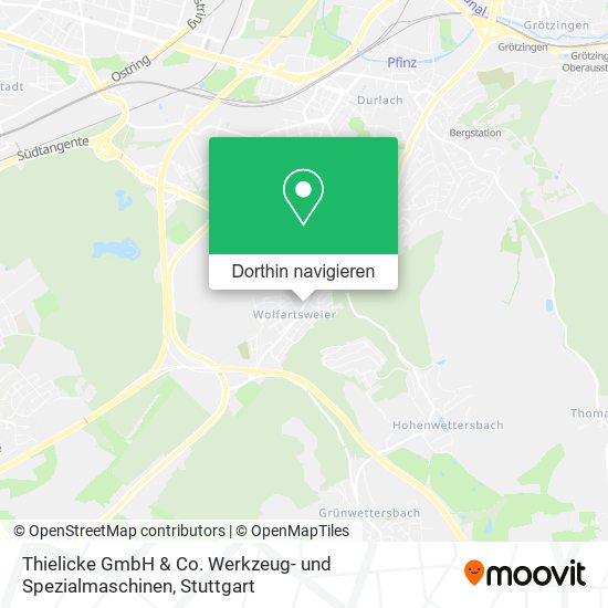 Thielicke GmbH & Co. Werkzeug- und Spezialmaschinen Karte