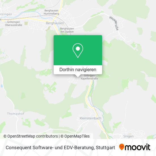 Consequent Software- und EDV-Beratung Karte