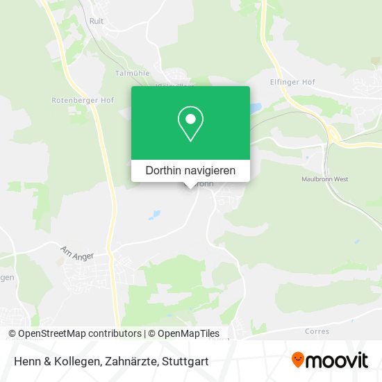 Henn & Kollegen, Zahnärzte Karte