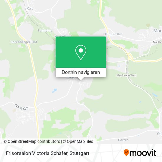 Frisörsalon Victoria Schäfer Karte