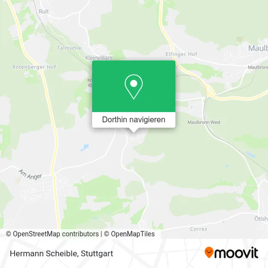 Hermann Scheible Karte