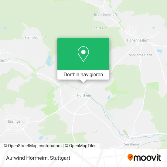Aufwind Horrheim Karte