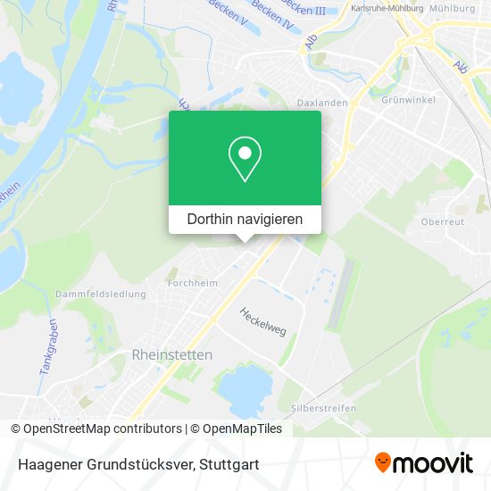 Haagener Grundstücksver Karte