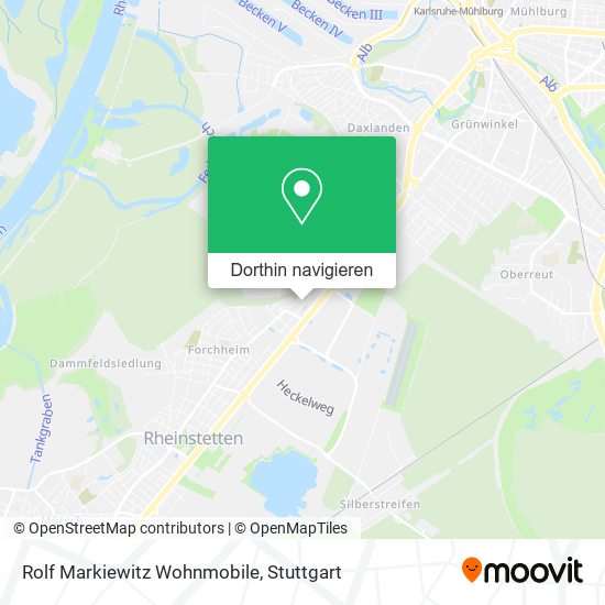 Rolf Markiewitz Wohnmobile Karte