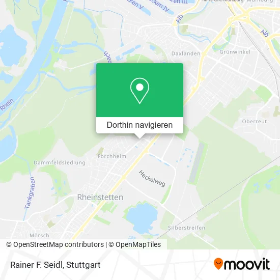 Rainer F. Seidl Karte