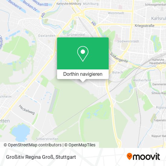 Großitiv Regina Groß Karte