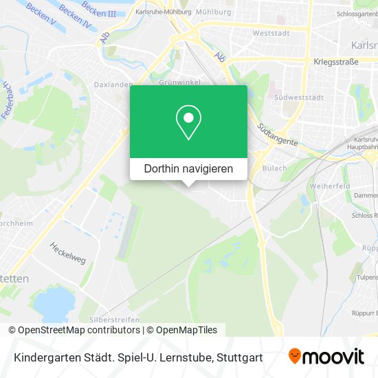 Kindergarten Städt. Spiel-U. Lernstube Karte