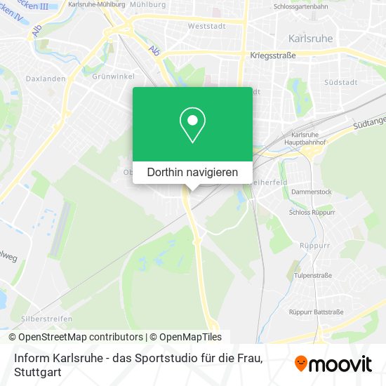 Inform Karlsruhe - das Sportstudio für die Frau Karte