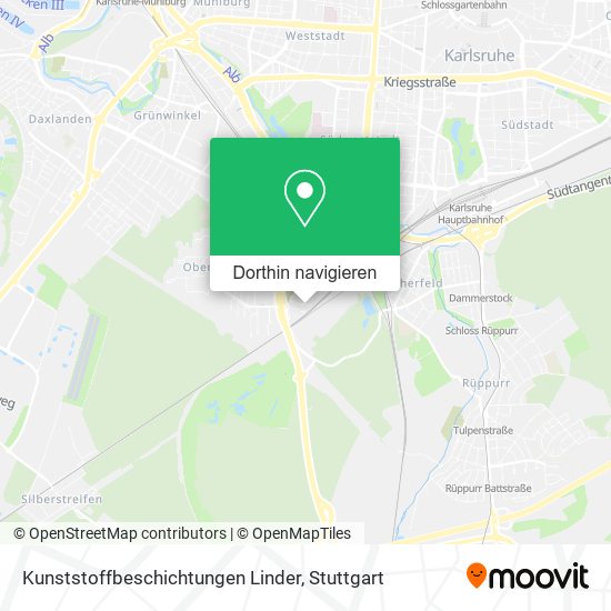 Kunststoffbeschichtungen Linder Karte