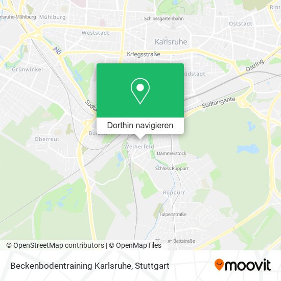 Beckenbodentraining Karlsruhe Karte