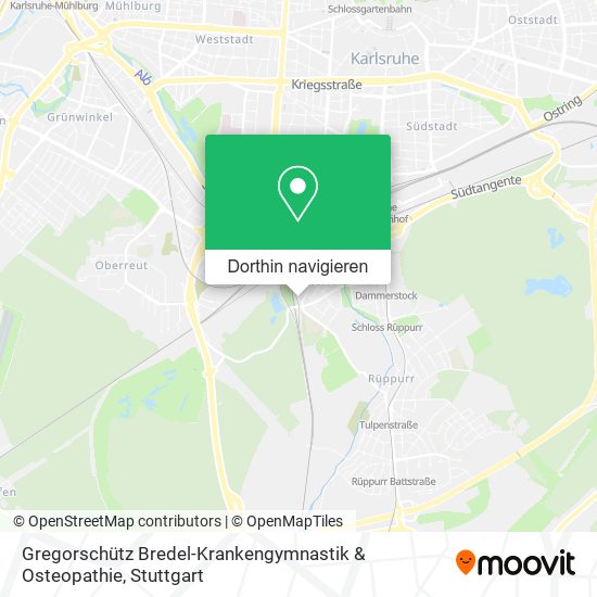 Gregorschütz Bredel-Krankengymnastik & Osteopathie Karte
