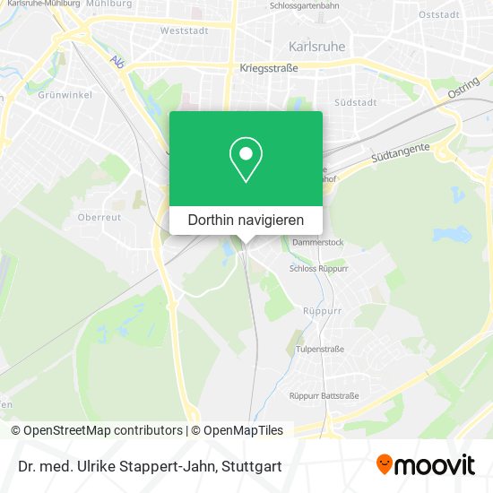 Dr. med. Ulrike Stappert-Jahn Karte