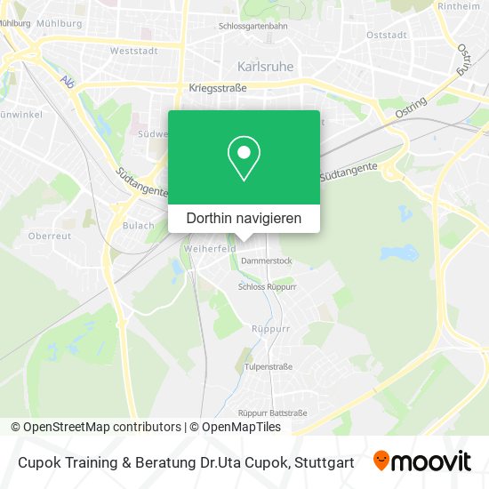 Cupok Training & Beratung Dr.Uta Cupok Karte