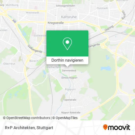 R+P Architekten Karte