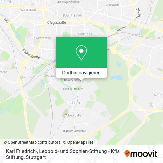 Karl Friedrich-, Leopold- und Sophien-Stiftung - Kfls Stiftung Karte