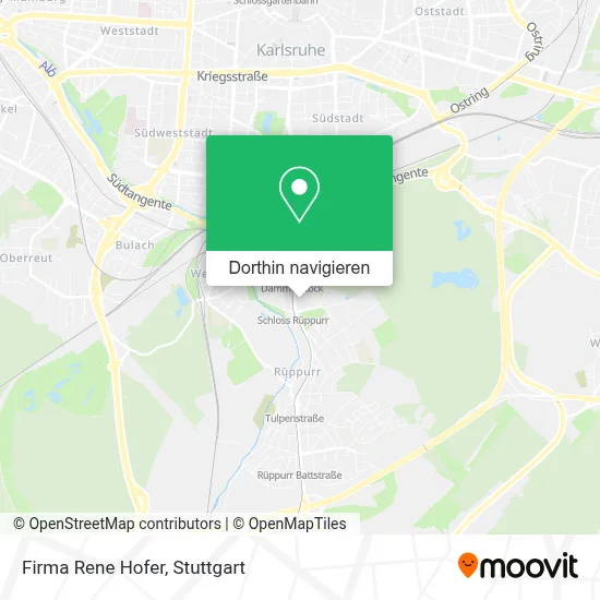 Firma Rene Hofer Karte