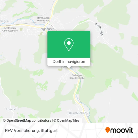 R+V Versicherung Karte