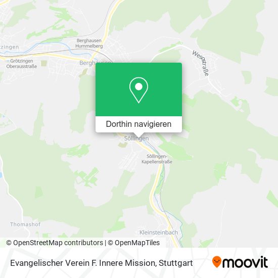 Evangelischer Verein F. Innere Mission Karte