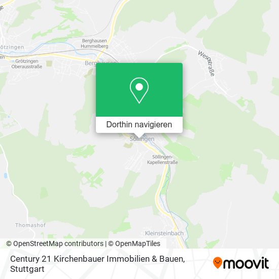 Century 21 Kirchenbauer Immobilien & Bauen Karte