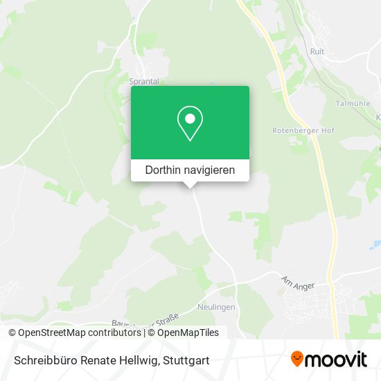 Schreibbüro Renate Hellwig Karte