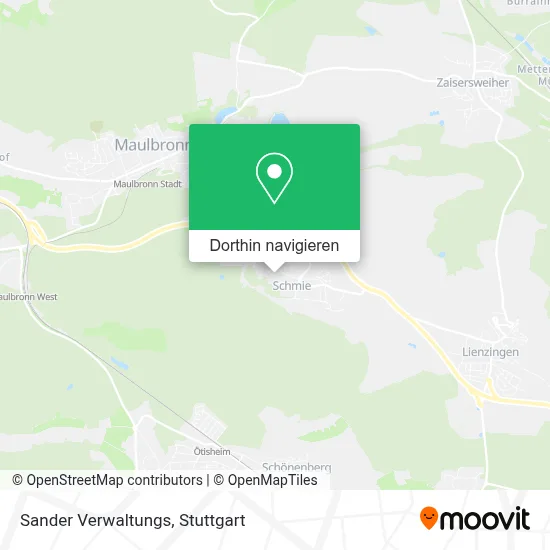 Sander Verwaltungs Karte