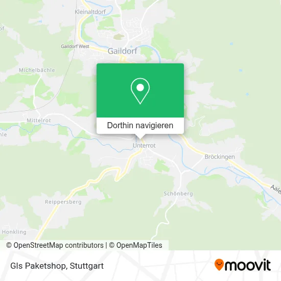 Gls Paketshop Karte