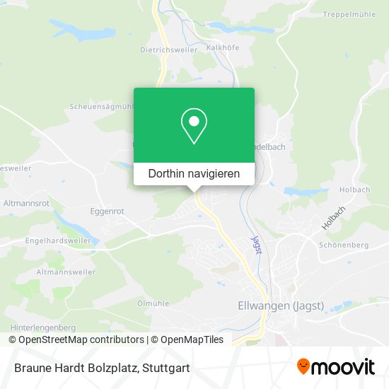 Braune Hardt Bolzplatz Karte