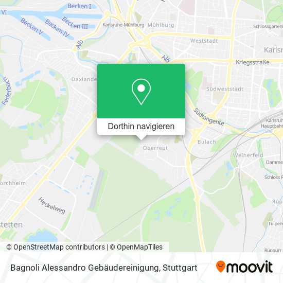 Bagnoli Alessandro Gebäudereinigung Karte