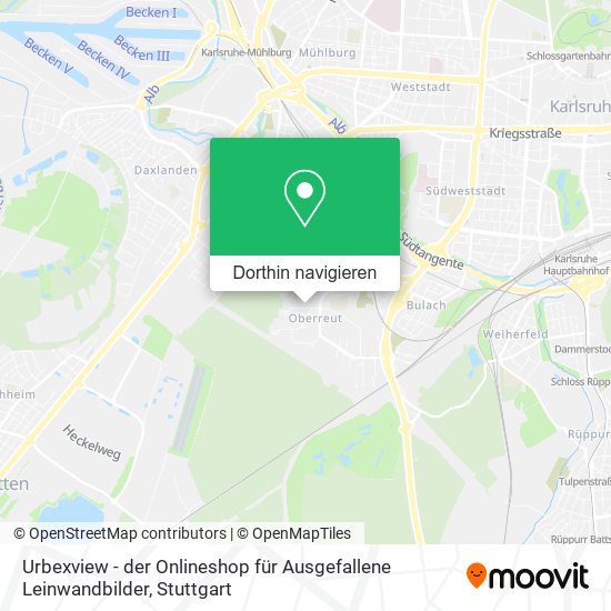 Urbexview - der Onlineshop für Ausgefallene Leinwandbilder Karte