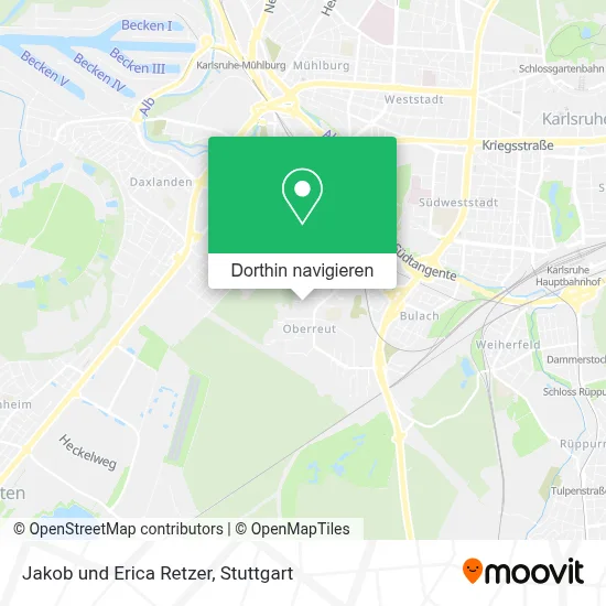 Jakob und Erica Retzer Karte