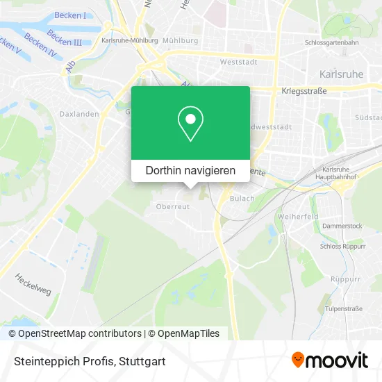 Steinteppich Profis Karte