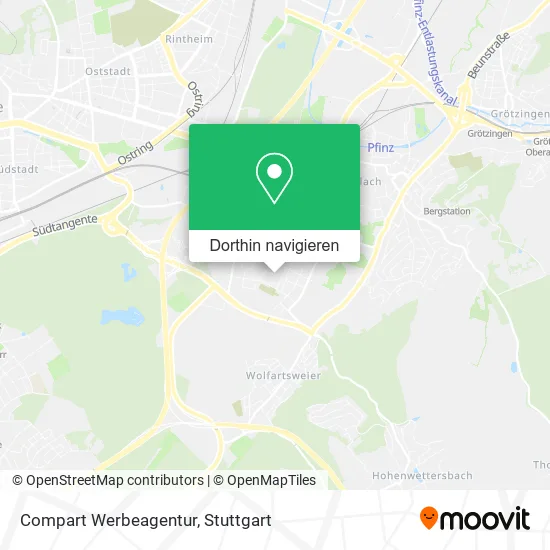 Compart Werbeagentur Karte