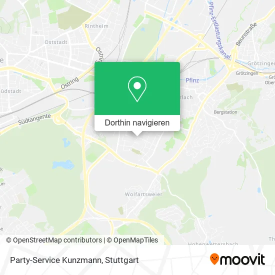 Party-Service Kunzmann Karte