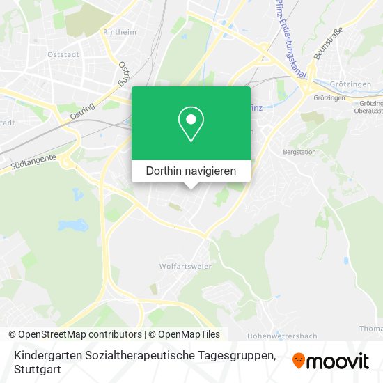 Kindergarten Sozialtherapeutische Tagesgruppen Karte