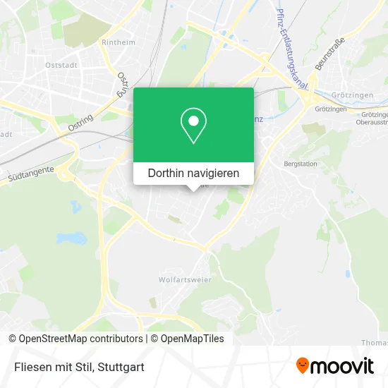 Fliesen mit Stil Karte