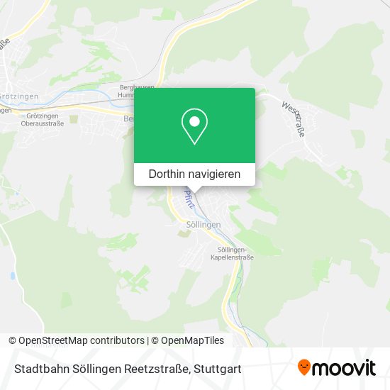 Stadtbahn Söllingen Reetzstraße Karte
