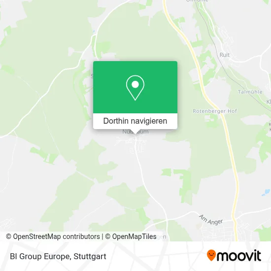 Bl Group Europe Karte