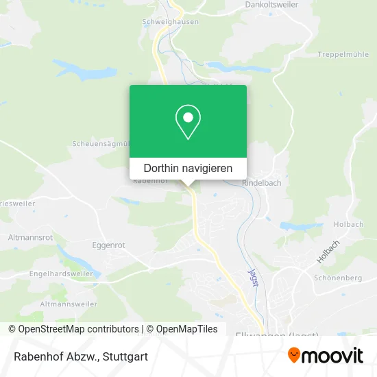 Rabenhof Abzw. Karte