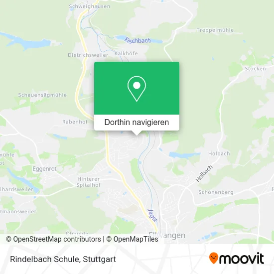 Rindelbach Schule Karte