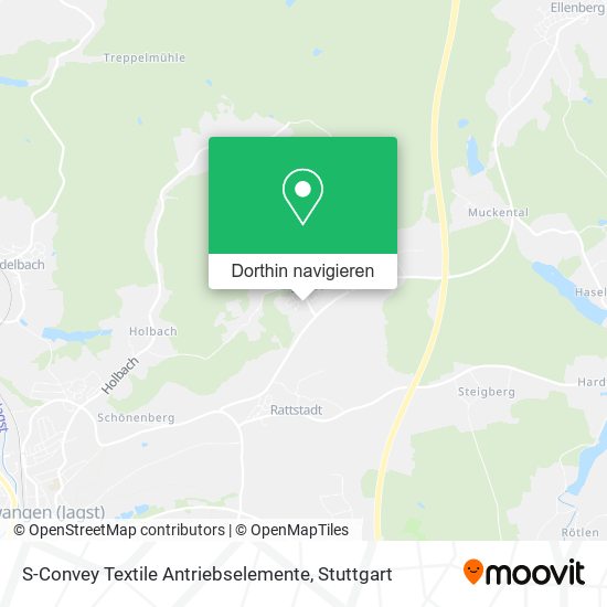 S-Convey Textile Antriebselemente Karte