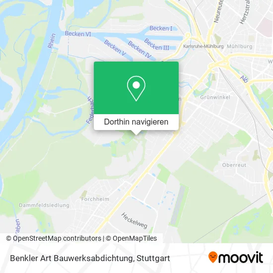 Benkler Art Bauwerksabdichtung Karte