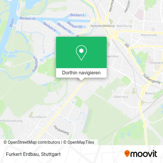 Furkert Erdbau Karte