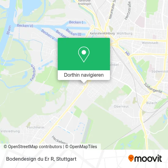 Bodendesign du Er R Karte