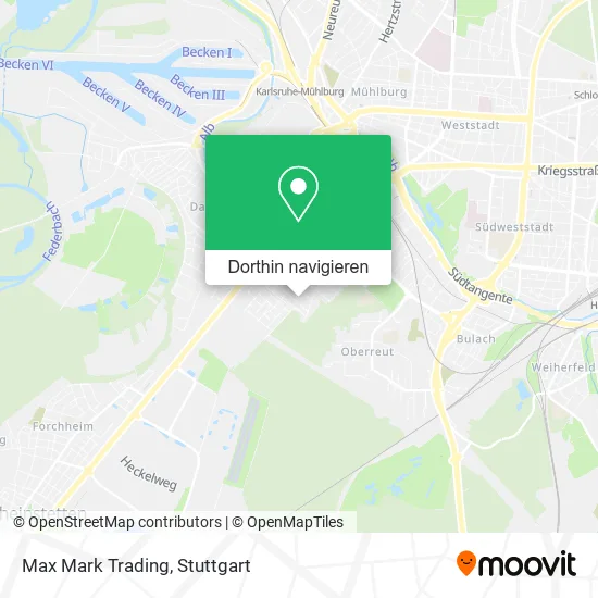 Max Mark Trading Karte