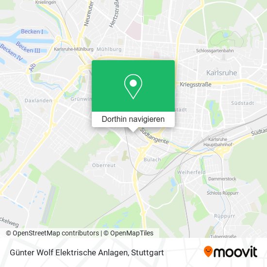 Günter Wolf Elektrische Anlagen Karte